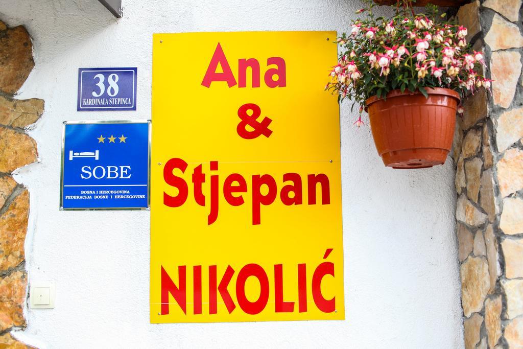Ana Stjepan Nikolic - Pilgrim'S 2Nd Home Međugorje Exterior foto